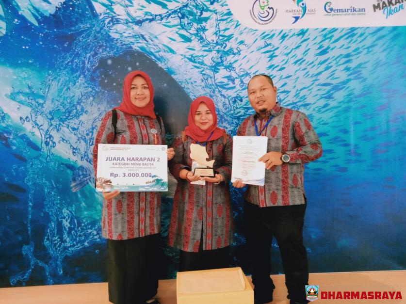 DINAS PANGAN DAN PERIKANAN BESERTA TIM FORIKAN KABUPATEN DHARMASRAYA IKUT MEMERIAHKAN HARI IKAN NASIONAL KE 6 DI JAKARTA