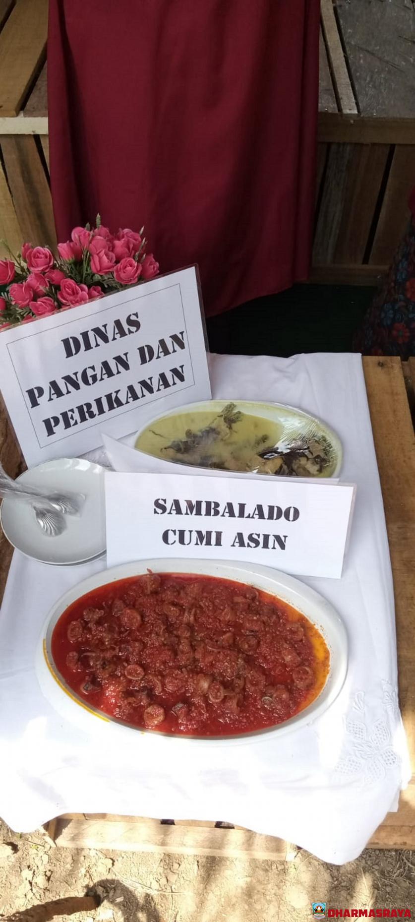 GULAI IKAN BAUANG DAN SAMBA LADO CUMI ASIN, DI FESTIVAL PAMALAYU